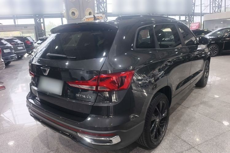 Used Jetta VS7 2022 Black Edition 1.4T Automatic Enjoyment Pro Version Rear Right 45 Deg