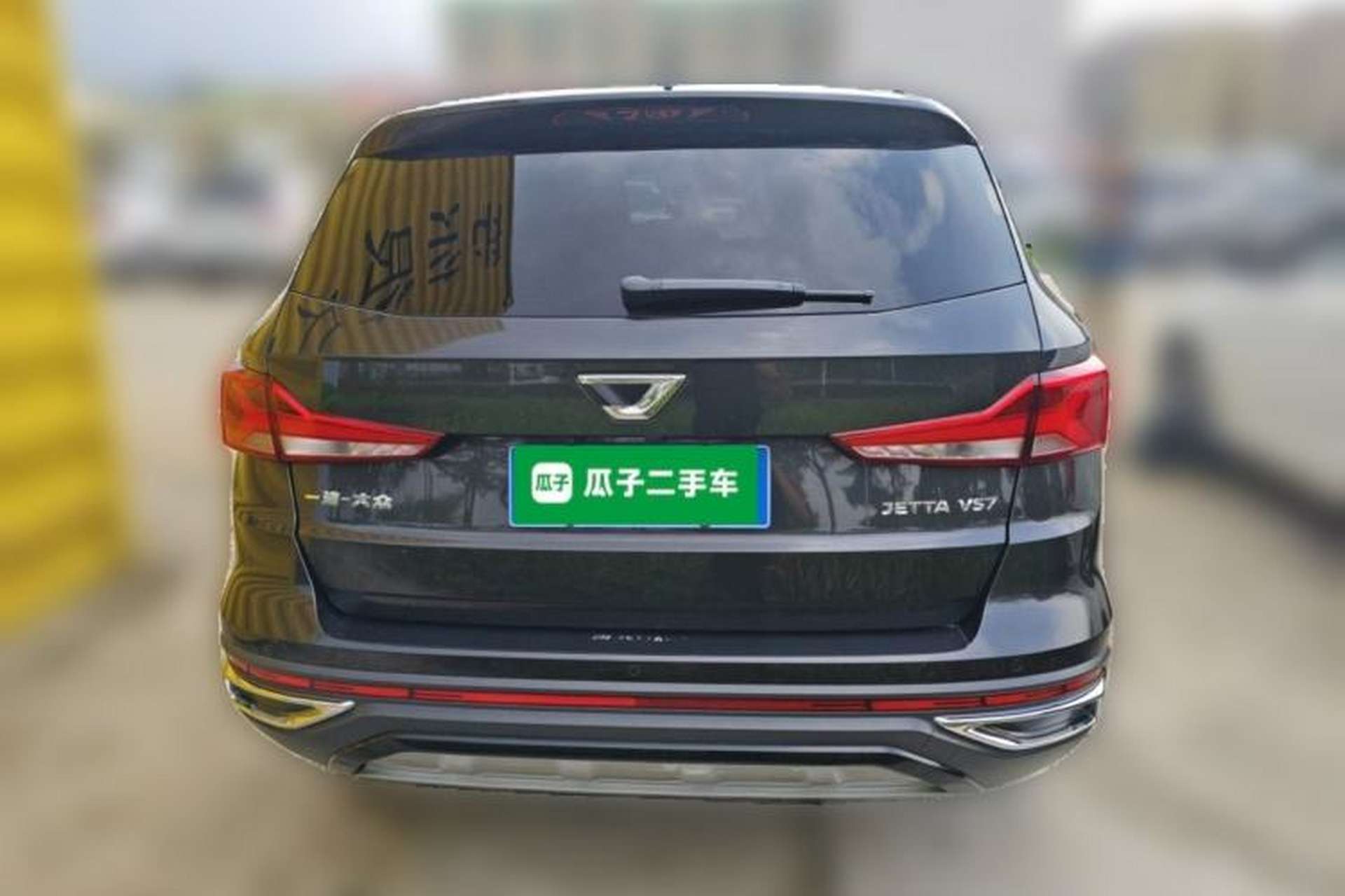 Used Jetta VS7 2022 Black Edition 1.4T Automatic Enjoyment Pro Version Rear