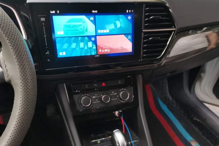 Used Jetta VS7 2022 280TSI Automatic Enjoyment Edition Audio And AC Panel