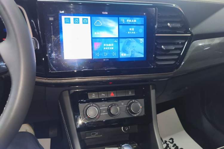 Used Jetta VS7 2022 280TSI Automatic High-Gloss Enjoyment Edition Audio And AC Panel