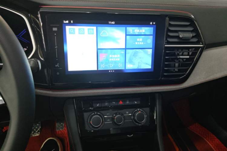 Used Jetta VS7 2022 280TSI Automatic Enjoyment Edition Audio And AC Panel
