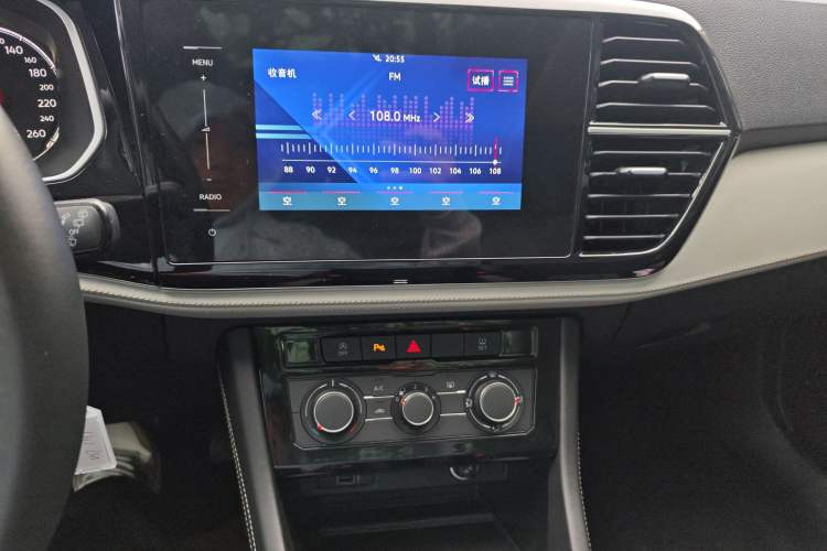 Used Jetta VS7 2022 280TSI Automatic Trend Edition Audio And AC Panel