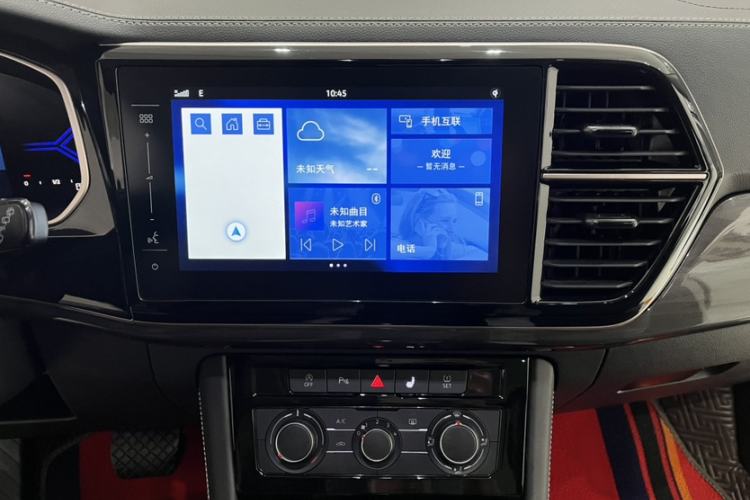 Used Jetta VS7 2022 280TSI Automatic High-Gloss Enjoyment Edition Audio And AC Panel