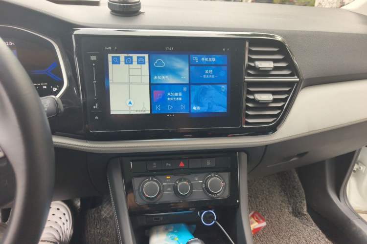 Used Jetta VS7 2022 280TSI Automatic Enjoyment Edition Audio And AC Panel