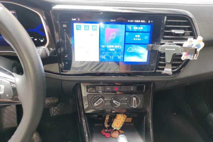 Used Jetta VS7 2022 Panda Edition 1.4T Automatic Enjoyment Pro Version Audio And AC Panel