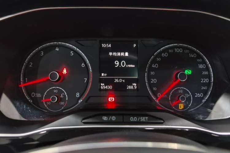 Used Jetta VS7 2022 280TSI Automatic Trend Edition Instrument Cluster