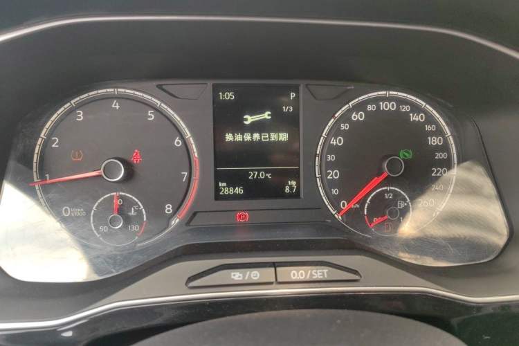 Used Jetta VS7 2022 280TSI Automatic Trend Edition Instrument Cluster