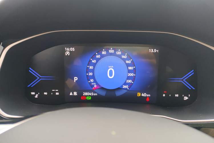 Used Jetta VS7 2022 280TSI Automatic High-Gloss Enjoyment Edition Instrument Cluster