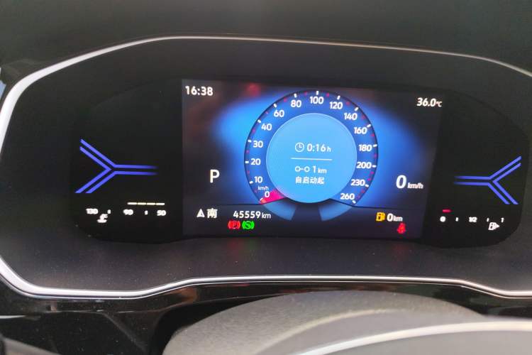 Used Jetta VS7 2022 Panda Edition 1.4T Automatic Enjoyment Pro Version Instrument Cluster