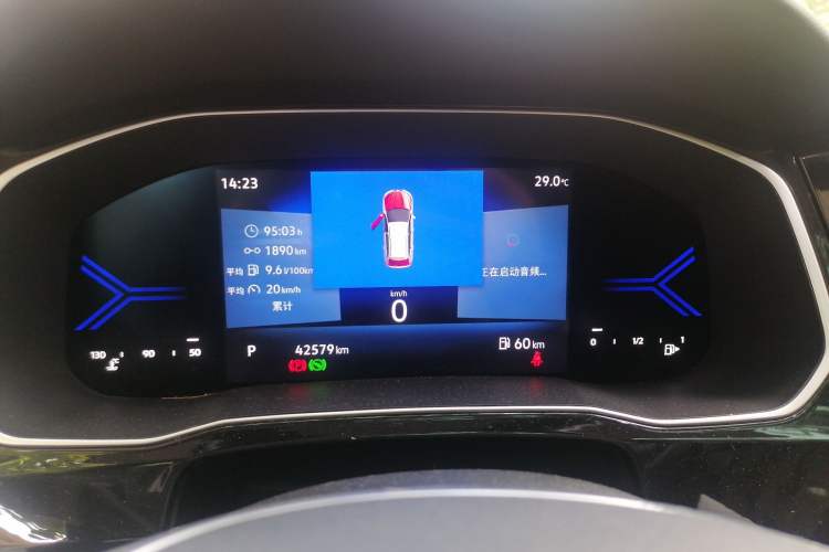 Used Jetta VS7 2022 Panda Edition 1.4T Automatic Enjoyment Pro Version Instrument Cluster