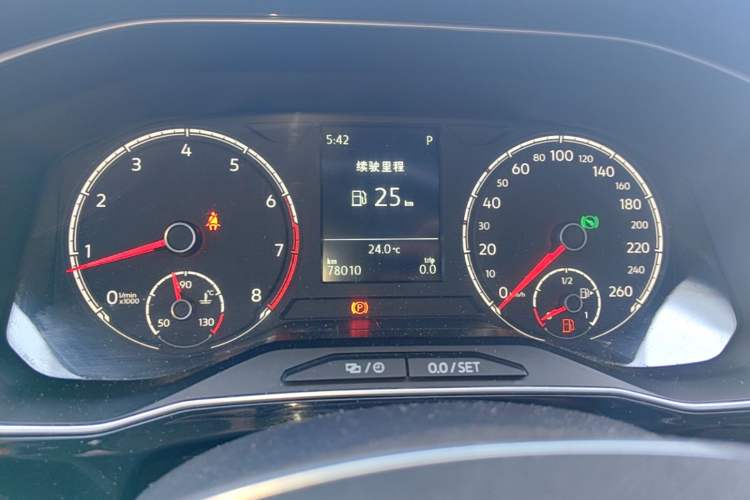 Used Jetta VS7 2022 280TSI Automatic Trend Edition Instrument Cluster