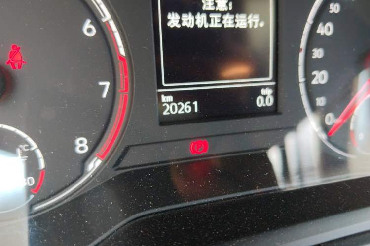 Used Jetta VS7 2022 280TSI Automatic Trend Edition Odometer Close Up