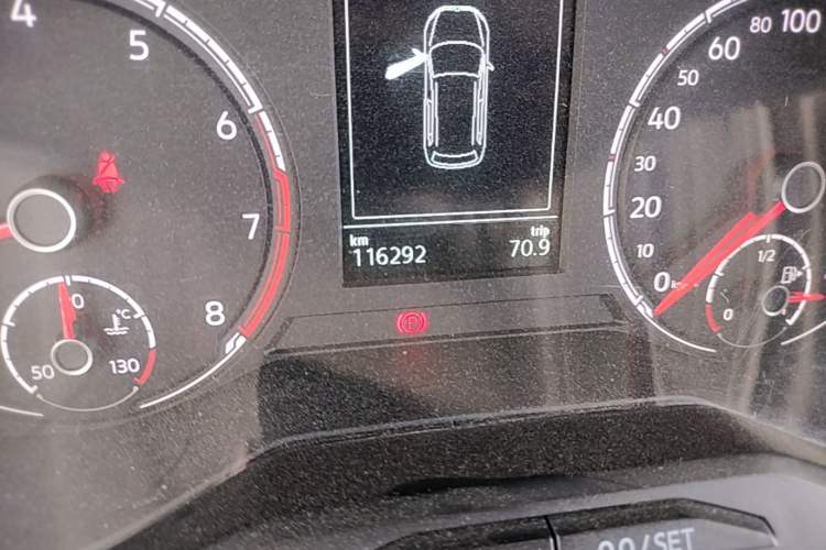 Used Jetta VS7 2022 280TSI Automatic Trend Edition Odometer Close Up