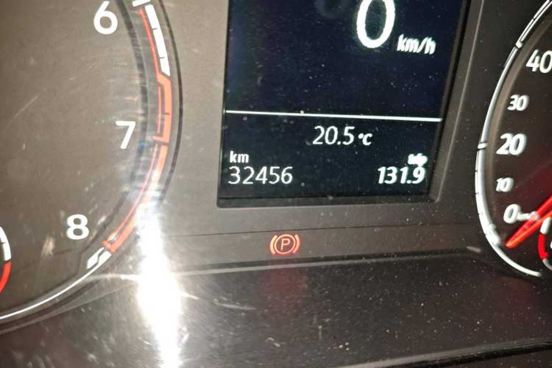 Used Jetta VS7 2022 280TSI Manual Trend Edition Odometer Close Up