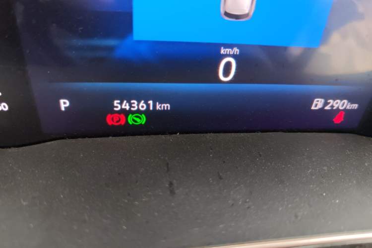 Used Jetta VS7 2023 280TSI ABT Automatic Enjoyment Limited Edition Odometer Close Up