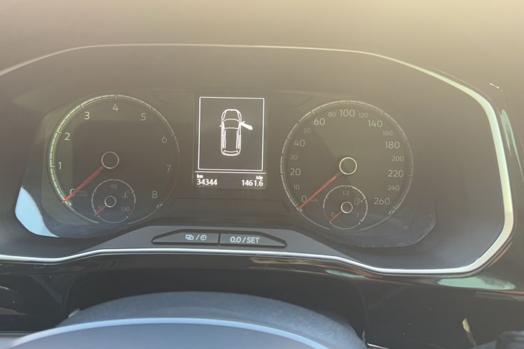 Used Jetta VS7 2023 280TSI Automatic Trend Edition Odometer Close Up