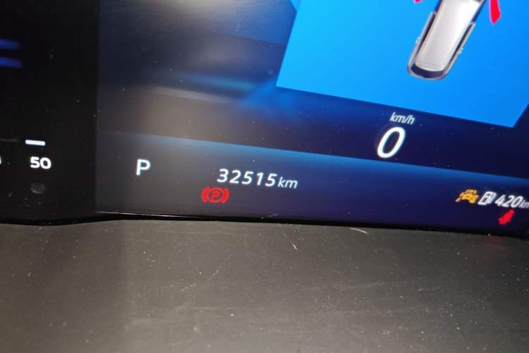 Used Jetta VS7 2023 280TSI Automatic High-Gloss Glory Edition Odometer Close Up
