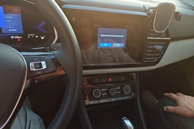 Used Jetta VS7 2023 280TSI Automatic Enjoyment Edition Audio And AC Panel