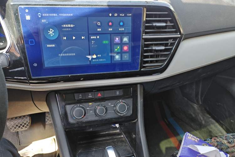Used Jetta VS7 2023 280TSI Automatic Enjoyment Edition Audio And AC Panel