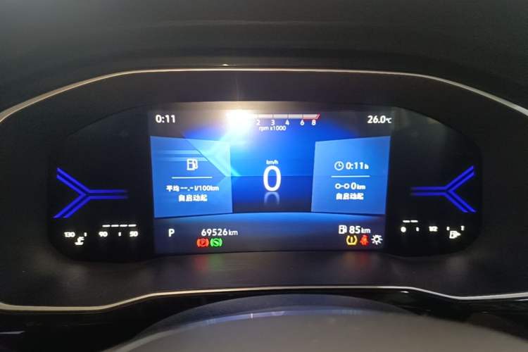 Used Jetta VS7 2023 280TSI Automatic Trend Edition Instrument Cluster