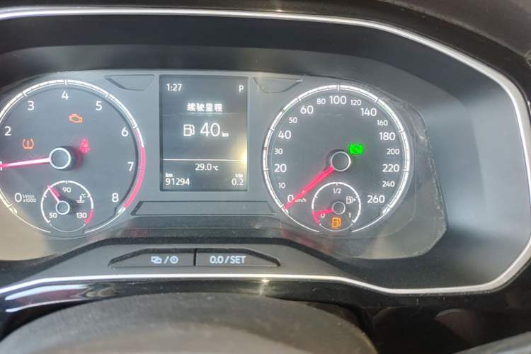 Used Jetta VS7 2023 280TSI Automatic Trend Edition Odometer Close Up