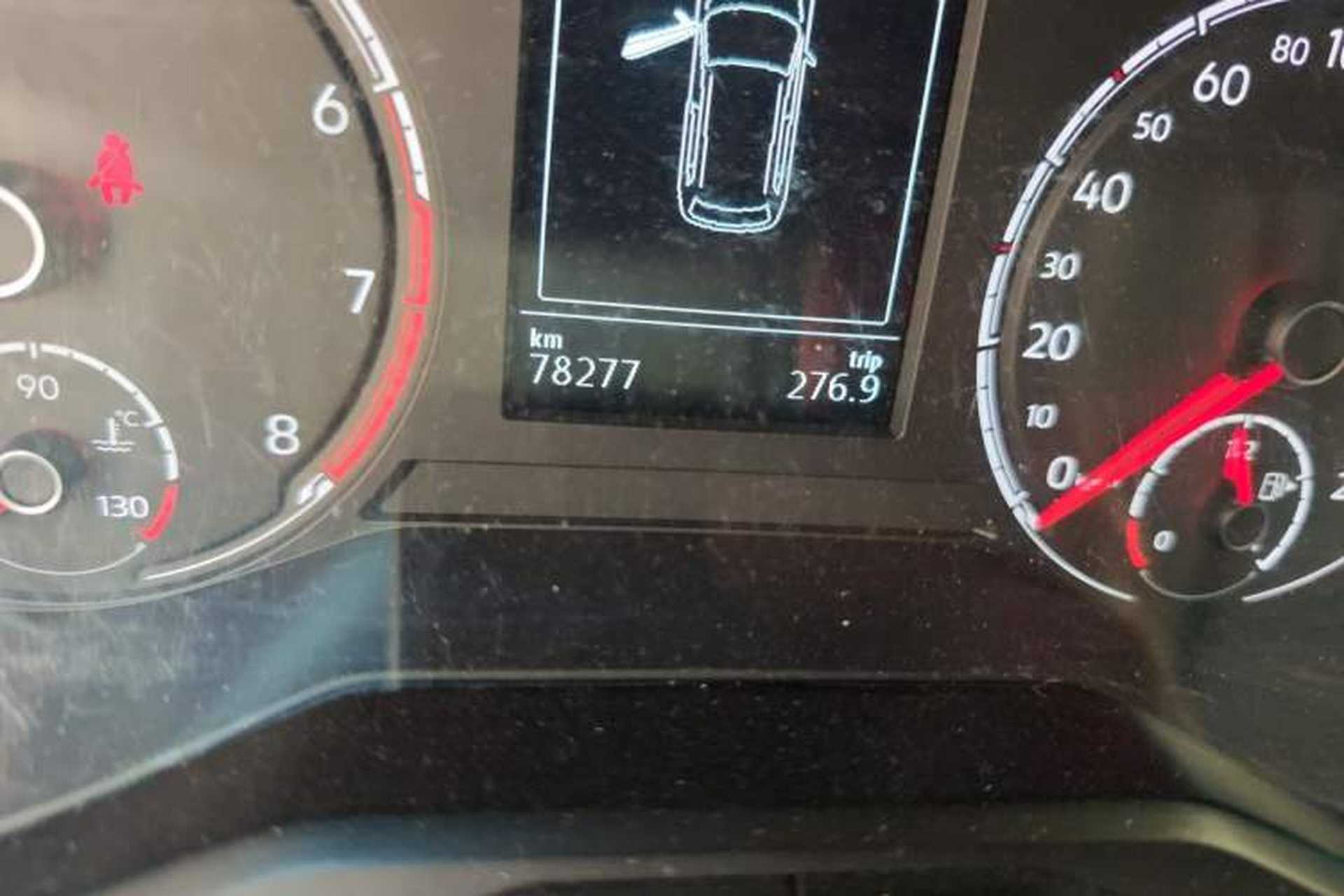 Used Jetta VS7 2023 280TSI Automatic Trend Edition Odometer Close Up