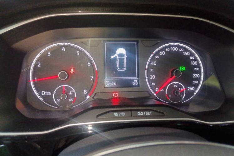 Used Jetta VS7 2023 280TSI Automatic Trend Edition Odometer Close Up