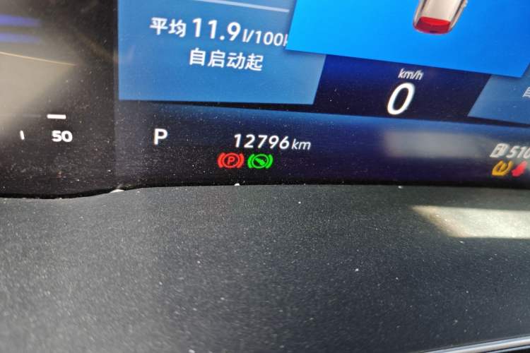 Used Jetta VS7 2023 280TSI Automatic Enjoyment Edition Odometer Close Up