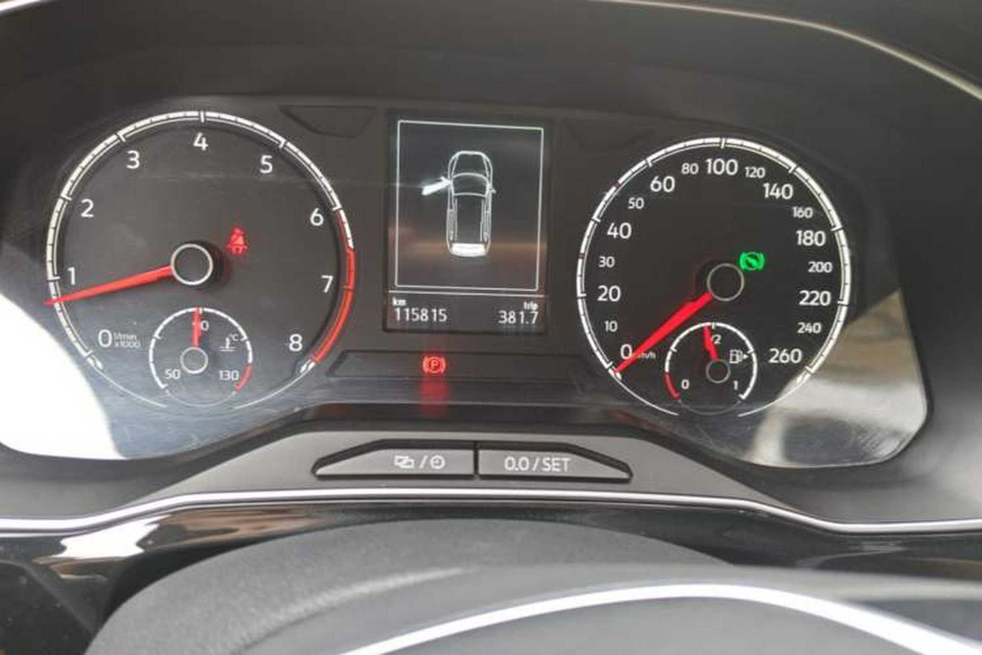 Used Jetta VS7 2023 280TSI Automatic Trend Edition Odometer Close Up
