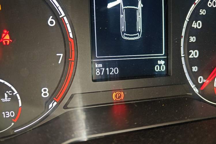 Used Jetta VS7 2023 280TSI Automatic Trend Edition Odometer Close Up