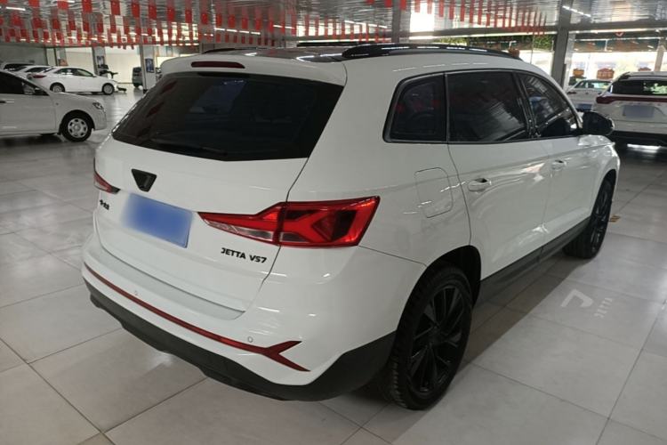 Used Jetta VS7 2023 280TSI Automatic High-Gloss Enjoyment Edition Rear Right 45 Deg