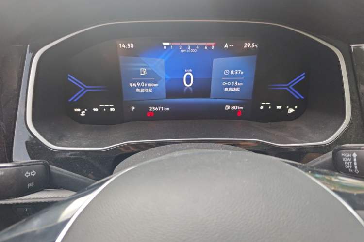 Used Jetta VS7 2024 Kaili Jiangshan 280TSI Automatic Glory Edition Instrument Cluster
