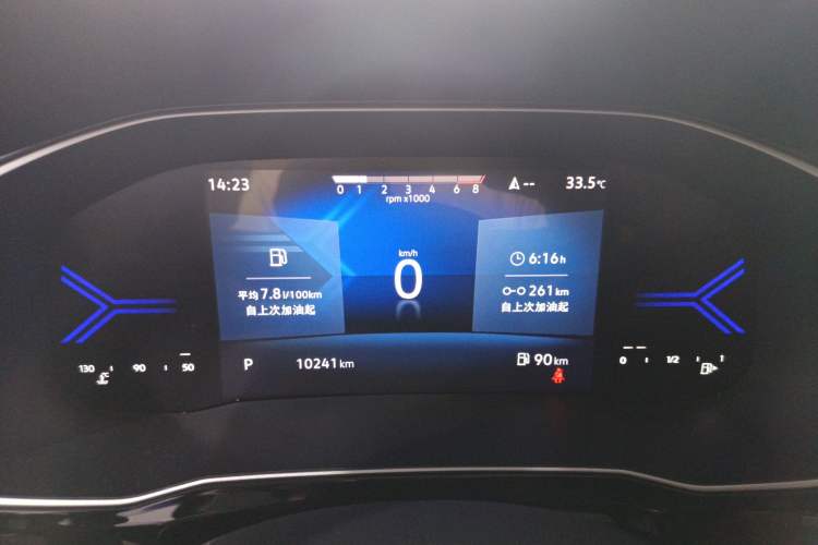Used Jetta VS7 2024 280TSI Automatic Glory Edition Instrument Cluster