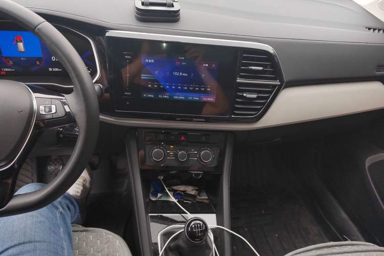 Used Jetta VS7 2024 5th Anniversary Edition 280TSI Manual Pioneer Version Audio And AC Panel