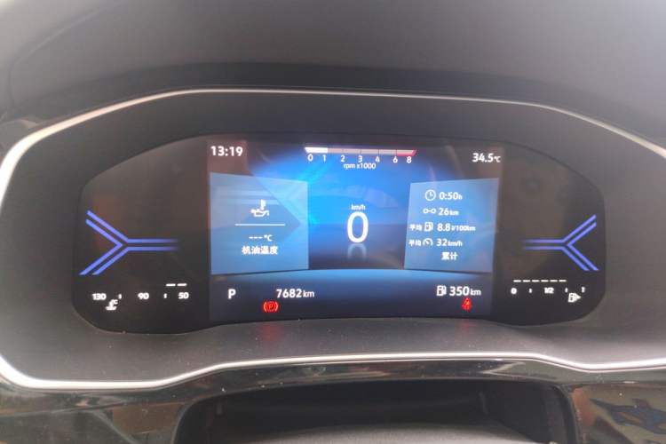 Used Jetta VS7 2024 280TSI Automatic Pioneer Edition Instrument Cluster