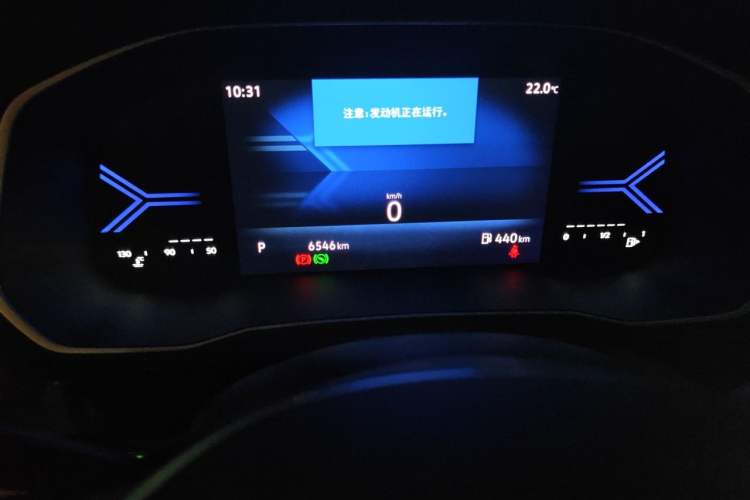 Used Jetta VS7 2024 280TSI Automatic Glory Edition Odometer Close Up