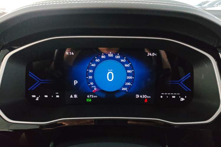 Used Jetta VS7 2026 Model, 280TSI Automatic Glory Edition Instrument Cluster