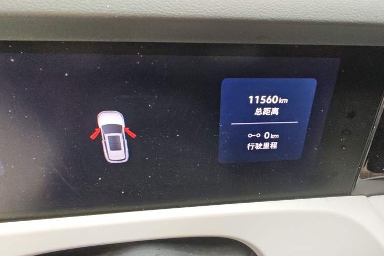 Used Jetta VS8 2026 Model 280TSI Automatic All-Round Edition Odometer Close Up