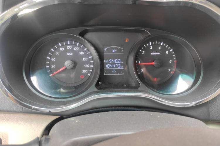 Used Jinbei 750 2015 1.5L Flagship Model Instrument Cluster