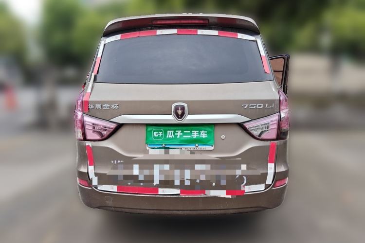 Used Jinbei 750 2015 1.5L Luxury Model Rear