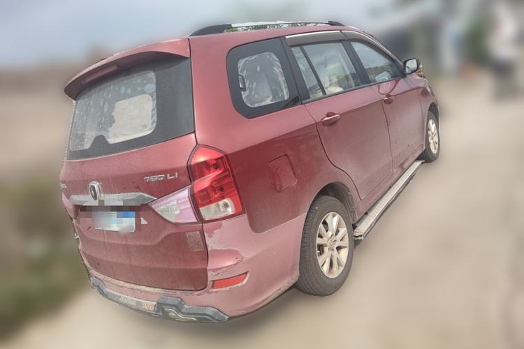 Used Jinbei 750 2015 1.5L Comfort Model Rear Right 45 Deg