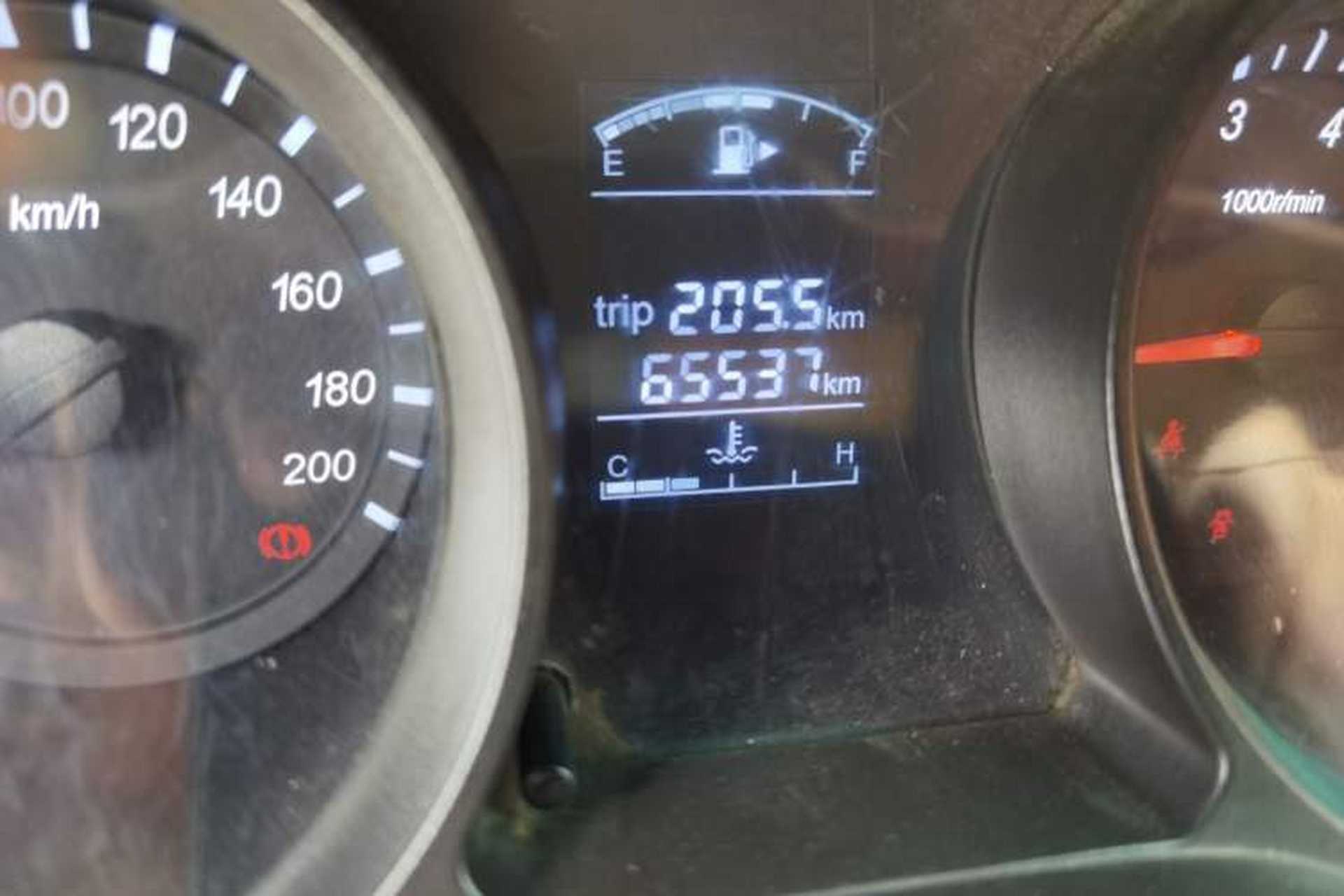 Used Jinbei 750 2015 1.5L Luxury Model Odometer Close Up