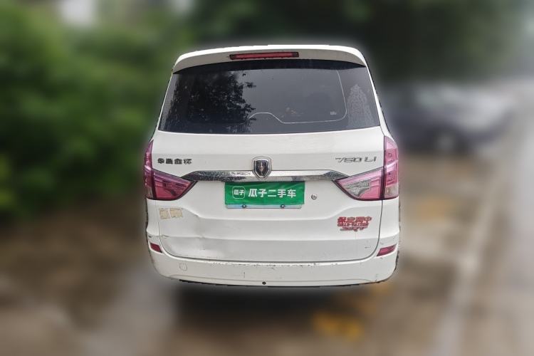 Used Jinbei 750 2015 1.5L Comfort Model Rear