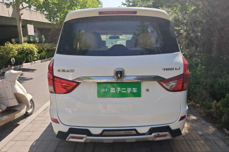 Used Jinbei 750 2015 1.5L Luxury Model Rear