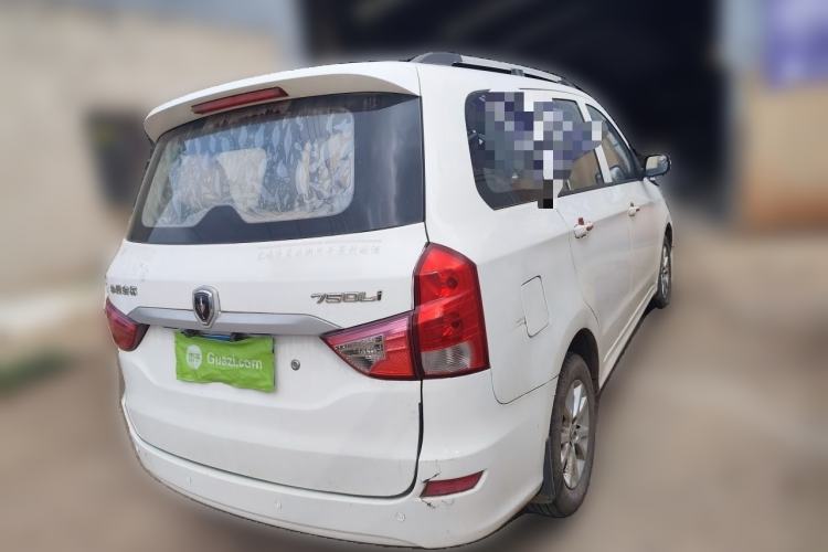 Used Jinbei 750 2015 1.5L Comfort Model Rear Right 45 Deg