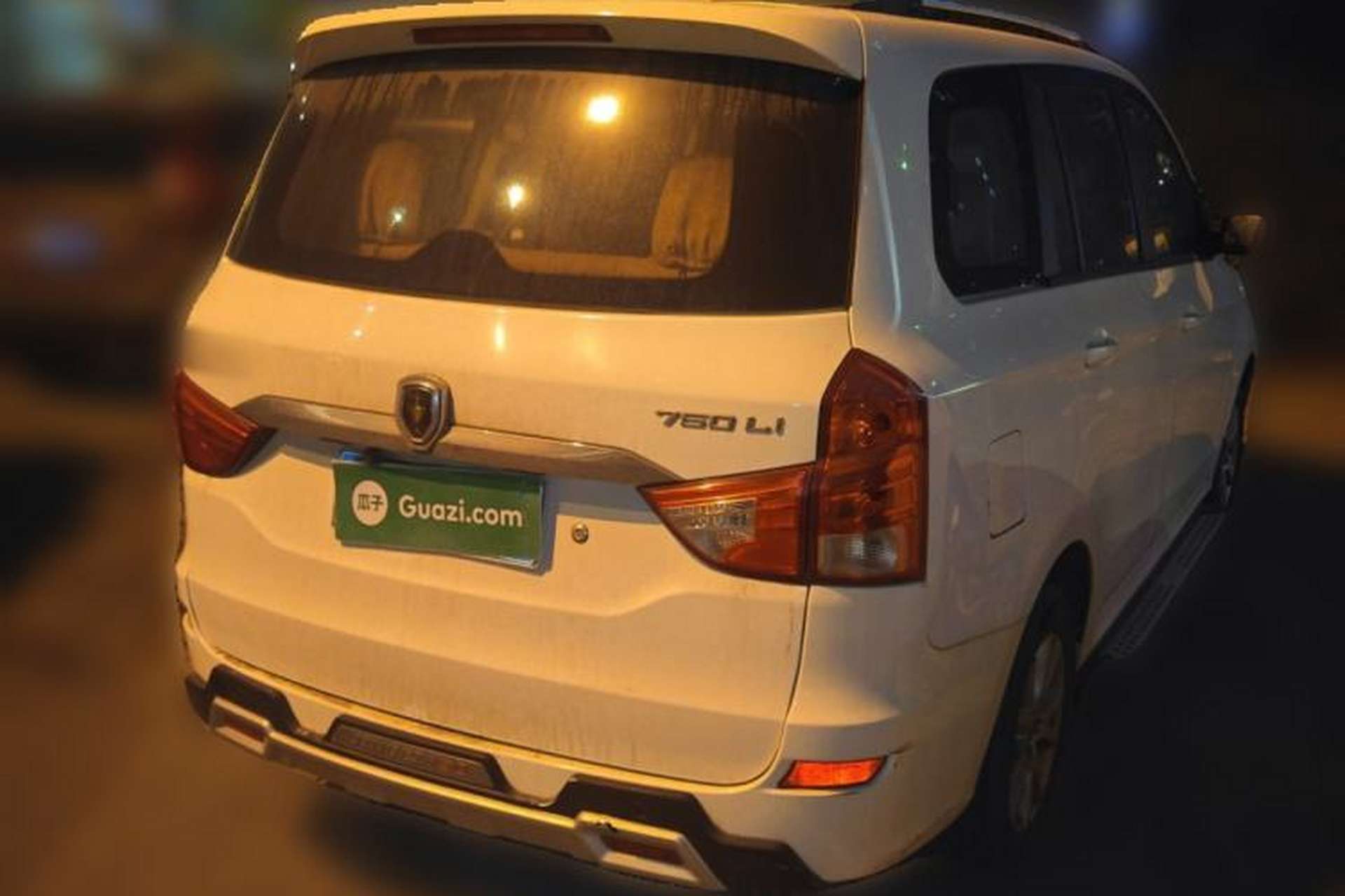 Used Jinbei 750 2015 1.5L Luxury Model Rear Right 45 Deg