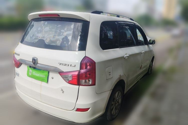 Used Jinbei 750 2015 1.5L Luxury Model Rear Right 45 Deg