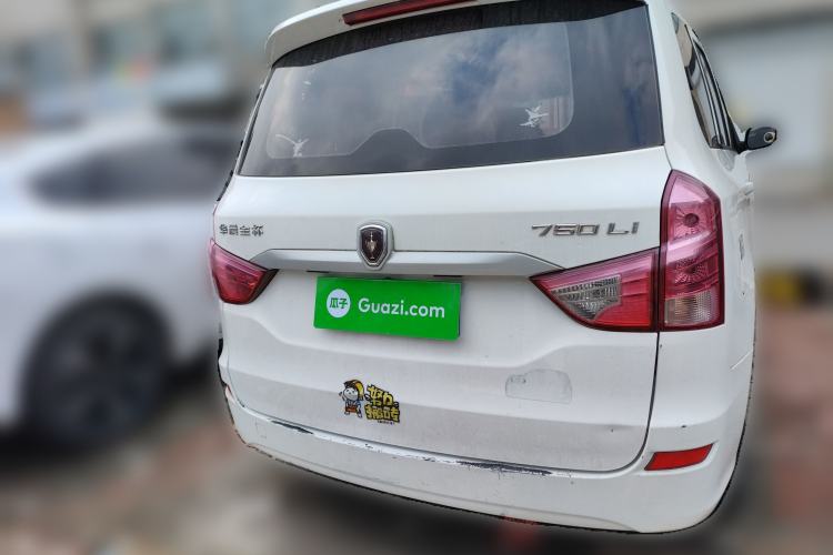 Used Jinbei 750 2015 1.5L Comfort Model Rear