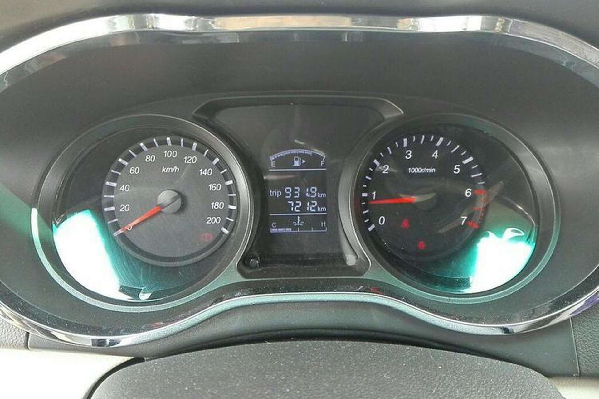 Used Jinbei 750 2016 1.5L Flagship Edition Instrument Cluster