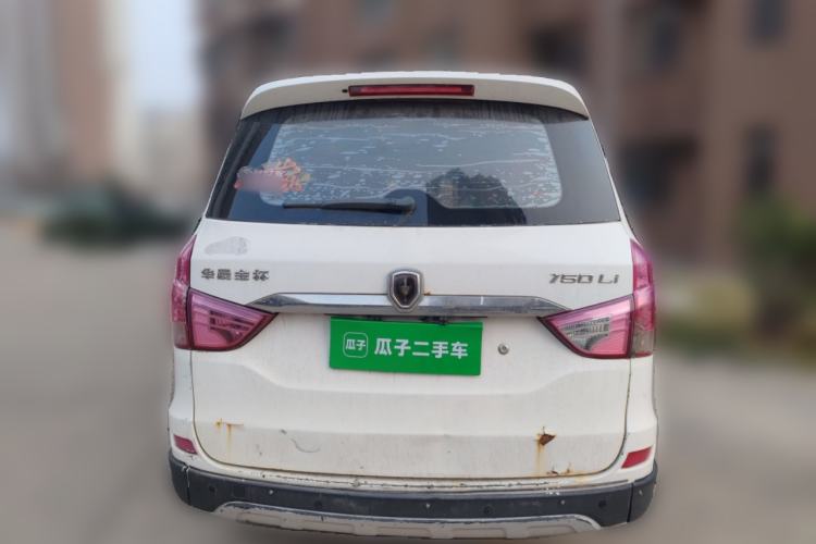 Used Jinbei 750 2016 1.5L e-Drive Version Rear